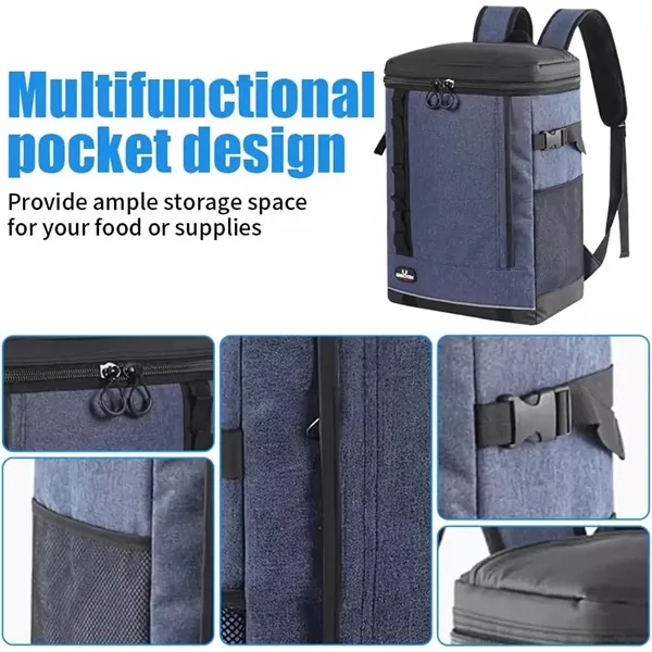 Large Capacity Cooler Backpack - Large Capacity Cooler Backpack - Image 4 of 6