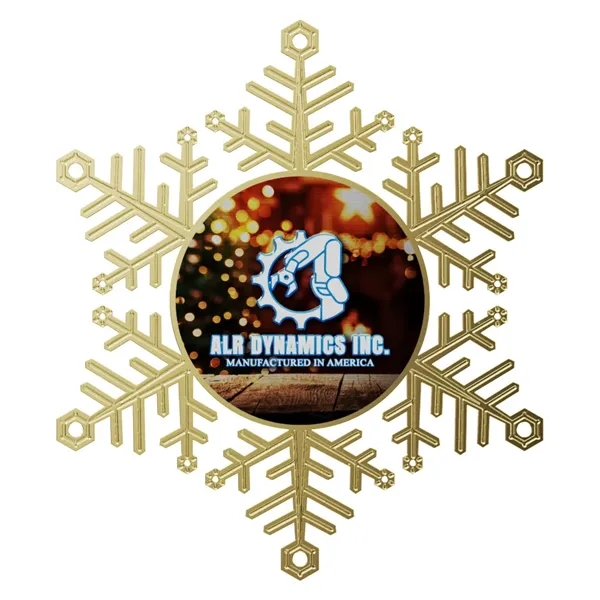 Express Vibraprint® Snowflake Holiday Ornament - Express Vibraprint® Snowflake Holiday Ornament - Image 0 of 7