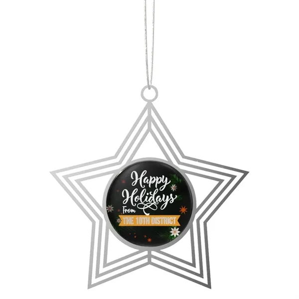 Express Vibraprint® 3D Star Holiday Ornament - Express Vibraprint® 3D Star Holiday Ornament - Image 3 of 5