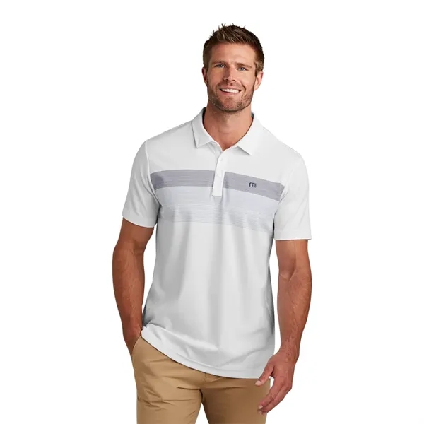 TravisMathew Coastal Chest Stripe Polo - TravisMathew Coastal Chest Stripe Polo - Image 1 of 5