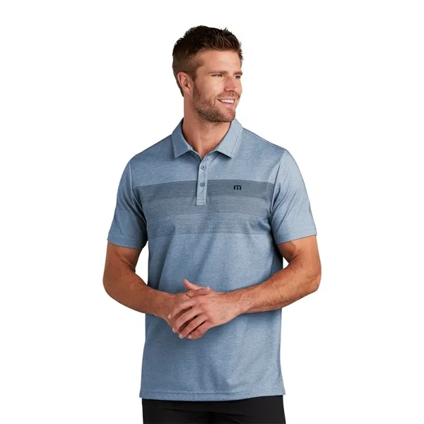 TravisMathew Coastal Chest Stripe Polo - TravisMathew Coastal Chest Stripe Polo - Image 4 of 5