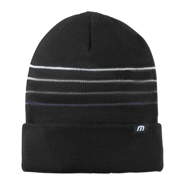 TravisMathew Striped Cuffed Beanie - TravisMathew Striped Cuffed Beanie - Image 1 of 2