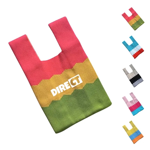 Vest Three Color Shopping Tote Bag - Vest Three Color Shopping Tote Bag - Image 0 of 0