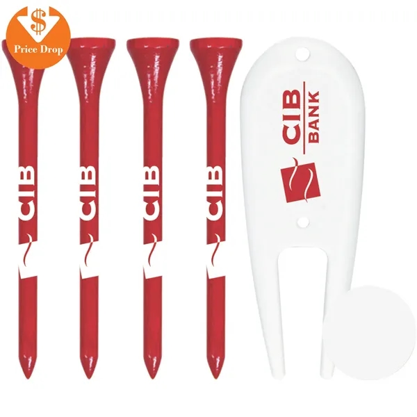 4 Tall Golf Tees/1 Pm19/1 Dvf Packaged