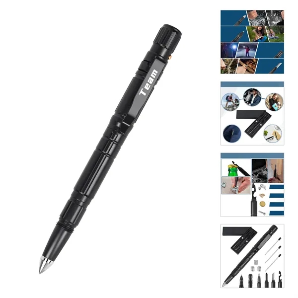 Multi Function Military Outdoor Self Defense Tactical Pen - Multi Function Military Outdoor Self Defense Tactical Pen - Image 0 of 0