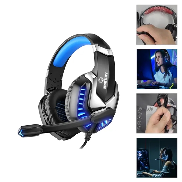 Gaming Headset With Led Light - Gaming Headset With Led Light - Image 0 of 0