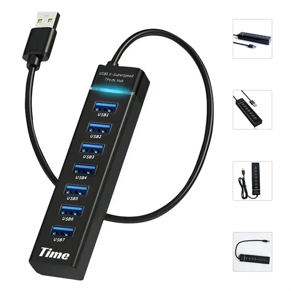 7 Port USB Data Hub - 7 Port USB Data Hub - Image 0 of 0