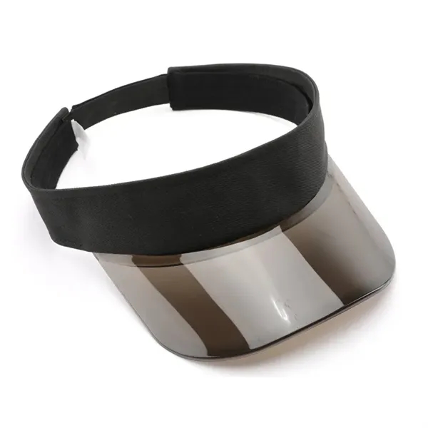 Clear Colored Plastic Sun Visors Hat - Clear Colored Plastic Sun Visors Hat - Image 3 of 13