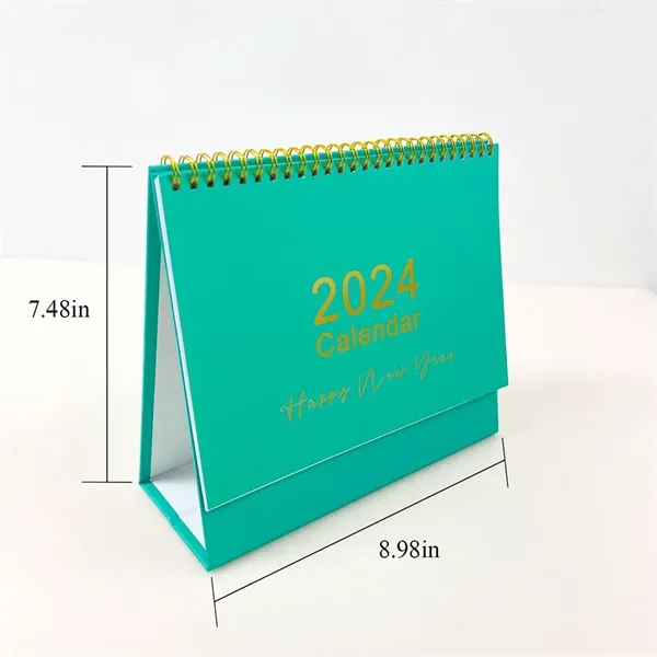 Desk Calendar with Monthly Standing Flipped for Home Office - Desk Calendar with Monthly Standing Flipped for Home Office - Image 1 of 6