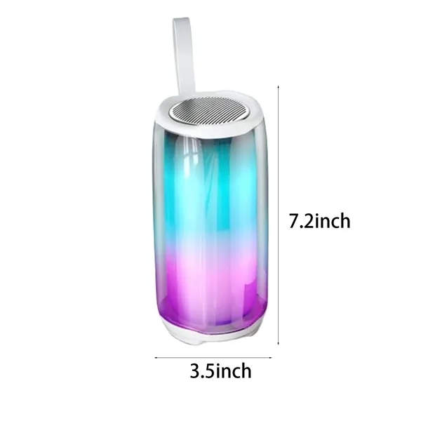 Portable Bluetooth Speaker LED Light Mode Wireless - Portable Bluetooth Speaker LED Light Mode Wireless - Image 1 of 4