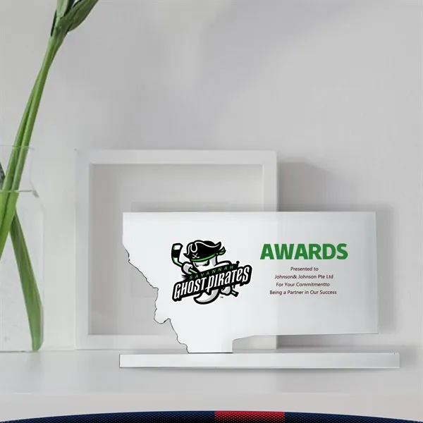 Gethe Montana Crystal Award - Gethe Montana Crystal Award - Image 1 of 3