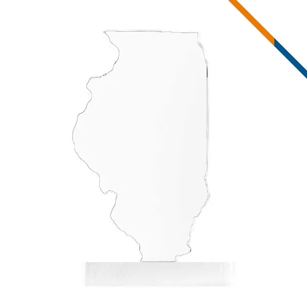 Cerfla Illinois Crystal Award - Cerfla Illinois Crystal Award - Image 3 of 3