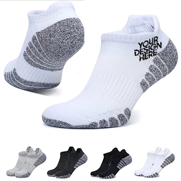 Low Cut Cotton Running Socks - Low Cut Cotton Running Socks - Image 0 of 8