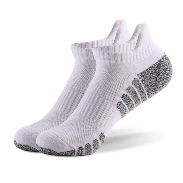 Low Cut Cotton Running Socks - Low Cut Cotton Running Socks - Image 2 of 8