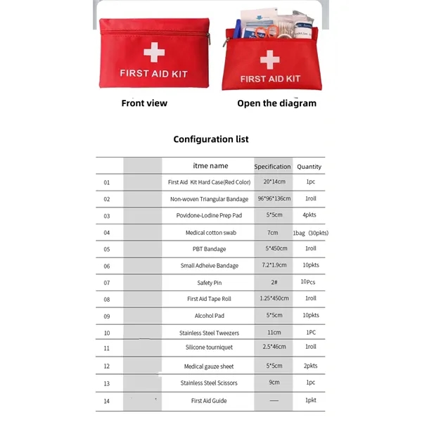 Protect Life First Aid Emergency Kit for home Business - Protect Life First Aid Emergency Kit for home Business - Image 1 of 3