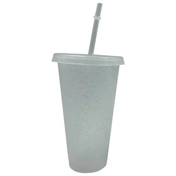 24 Oz Cup With Lids And Straws - 24 Oz Cup With Lids And Straws - Image 5 of 5