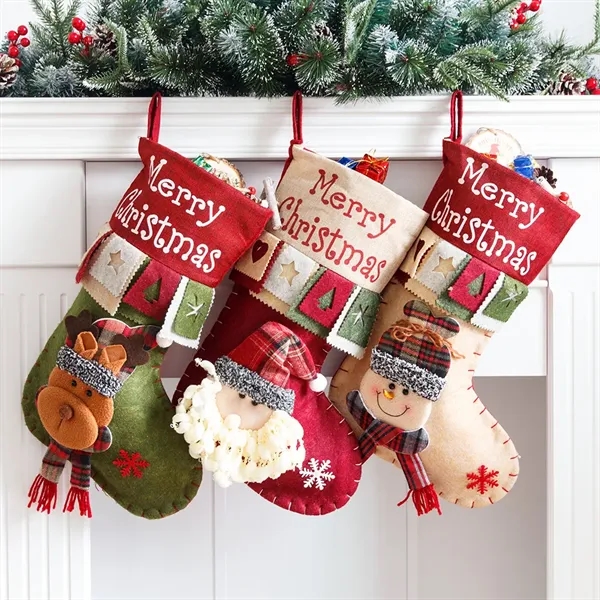 Christmas Stockings Family Holiday - Christmas Stockings Family Holiday - Image 1 of 5