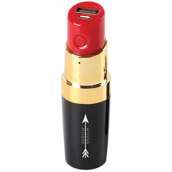 Lipstick Shaped 2200mAh Power Bank - Lipstick Shaped 2200mAh Power Bank - Image 0 of 2