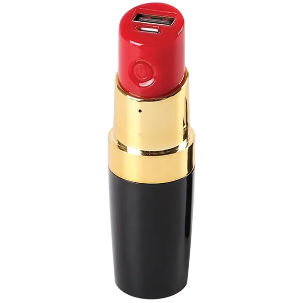 Lipstick Shaped 2200mAh Power Bank - Lipstick Shaped 2200mAh Power Bank - Image 1 of 2