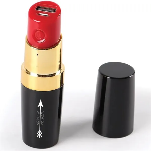 Lipstick Shaped 2200mAh Power Bank - Lipstick Shaped 2200mAh Power Bank - Image 2 of 2