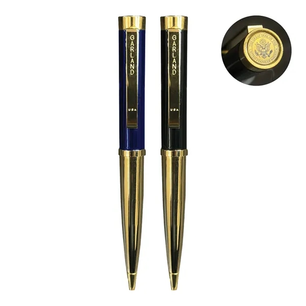 Emblem Collection - USA Executive Pen with Custom Top - Emblem Collection - USA Executive Pen with Custom Top - Image 0 of 2