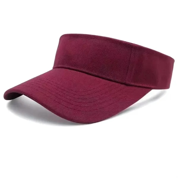Adjustable Empty Top Sunshade Sports Hat - Adjustable Empty Top Sunshade Sports Hat - Image 2 of 7