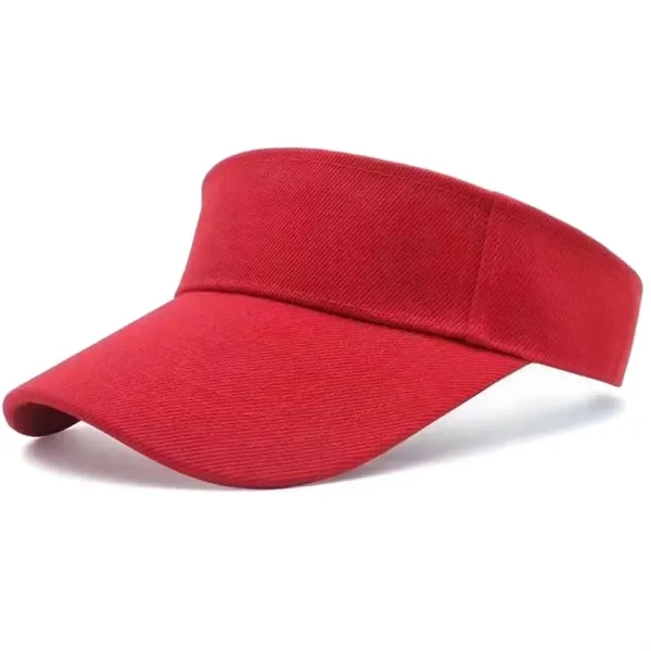Adjustable Empty Top Sunshade Sports Hat - Adjustable Empty Top Sunshade Sports Hat - Image 4 of 7