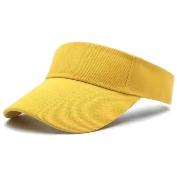 Adjustable Empty Top Sunshade Sports Hat - Adjustable Empty Top Sunshade Sports Hat - Image 5 of 7