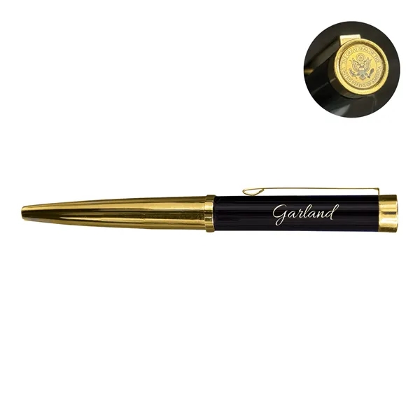 Emblem Collection - USA Executive Pen with Custom Top - Emblem Collection - USA Executive Pen with Custom Top - Image 1 of 2