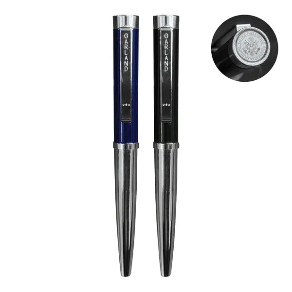 Emblem Collection - USA Executive Pen with Custom Top - Emblem Collection - USA Executive Pen with Custom Top - Image 0 of 2