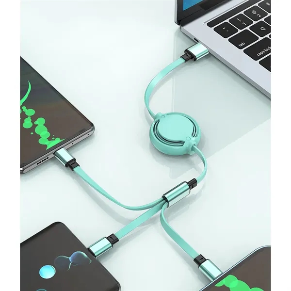 Fast Cord For iOS/Type-C/Micro-USB Multi Charging Cable - Fast Cord For iOS/Type-C/Micro-USB Multi Charging Cable - Image 5 of 7