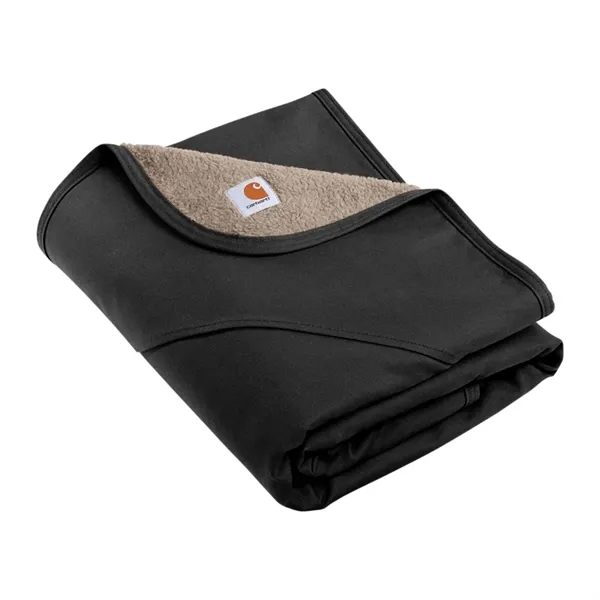 Carhartt ® Firm Duck Sherpa-Lined Blanket - Carhartt ® Firm Duck Sherpa-Lined Blanket - Image 2 of 6