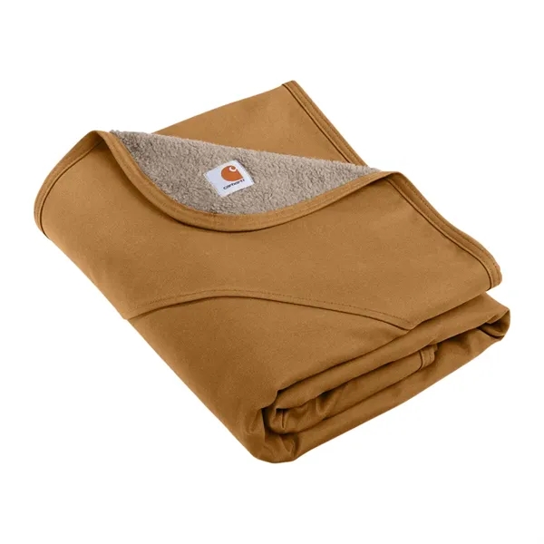 Carhartt ® Firm Duck Sherpa-Lined Blanket - Carhartt ® Firm Duck Sherpa-Lined Blanket - Image 5 of 6