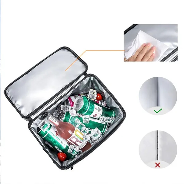 28L Reusable Lasting Freezer Backpacks Lunch Box Cooler Bag - 28L Reusable Lasting Freezer Backpacks Lunch Box Cooler Bag - Image 2 of 5