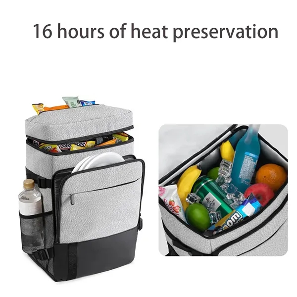 28L Reusable Lasting Freezer Backpacks Lunch Box Cooler Bag - 28L Reusable Lasting Freezer Backpacks Lunch Box Cooler Bag - Image 4 of 5
