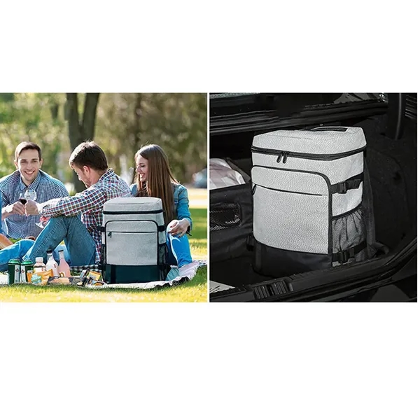 28L Reusable Lasting Freezer Backpacks Lunch Box Cooler Bag - 28L Reusable Lasting Freezer Backpacks Lunch Box Cooler Bag - Image 5 of 5
