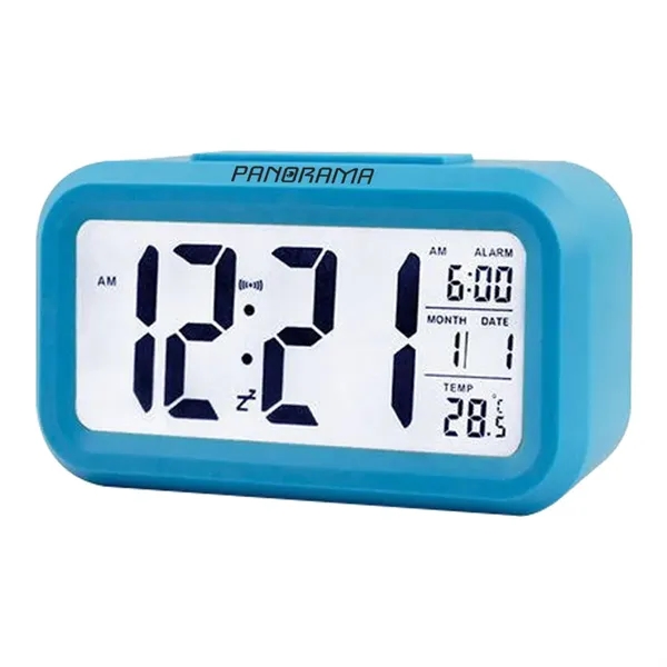 Digital Alarm Clock with Soft Night Light - Digital Alarm Clock with Soft Night Light - Image 3 of 6