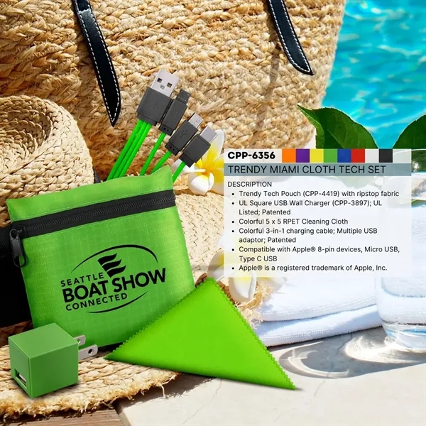 TRENDY MIAMI CLOTH TECH SET - TRENDY MIAMI CLOTH TECH SET - Image 18 of 18