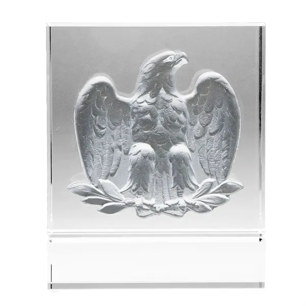 Majestic Eagle Crystal Award in Three Elegant Colors - Majestic Eagle Crystal Award in Three Elegant Colors - Image 3 of 3