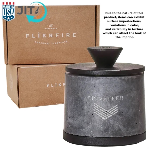 Personal Fireplace With Snuffing Lid - Personal Fireplace With Snuffing Lid - Image 0 of 2