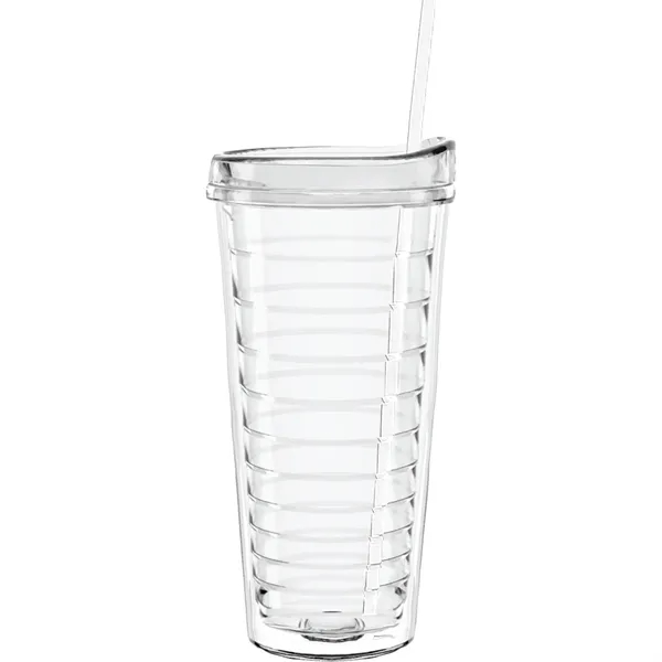 22 oz Made In The USA Tumbler with Lid  Straw - 22 oz Made In The USA Tumbler with Lid  Straw - Image 1 of 1