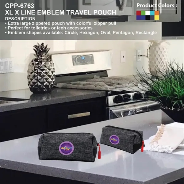 XL X LINE EMBLEM TRAVEL POUCH - XL X LINE EMBLEM TRAVEL POUCH - Image 22 of 22