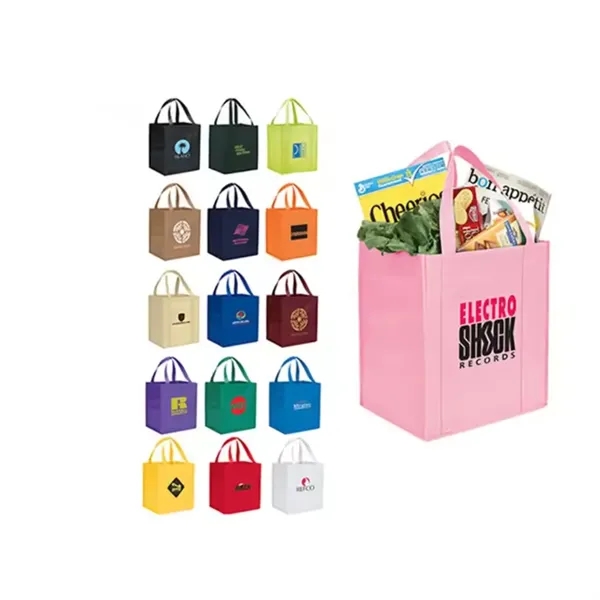 Custom Non-Woven Promotional Tote Bag - Custom Non-Woven Promotional Tote Bag - Image 0 of 3