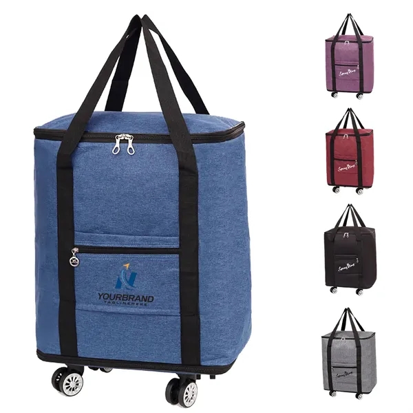 Expandable Travel Duffel Bag with Wheels - Expandable Travel Duffel Bag with Wheels - Image 0 of 7