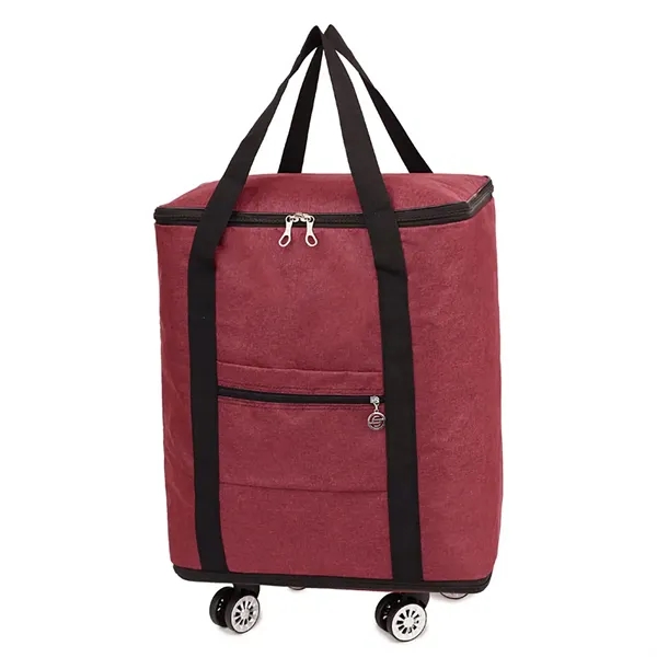Expandable Travel Duffel Bag with Wheels - Expandable Travel Duffel Bag with Wheels - Image 7 of 7