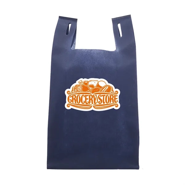 EZ-Hang Reusable Shopper Bag (2 Color Imprint) - EZ-Hang Reusable Shopper Bag (2 Color Imprint) - Image 1 of 6