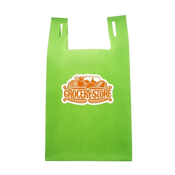 EZ-Hang Reusable Shopper Bag (2 Color Imprint) - EZ-Hang Reusable Shopper Bag (2 Color Imprint) - Image 4 of 6