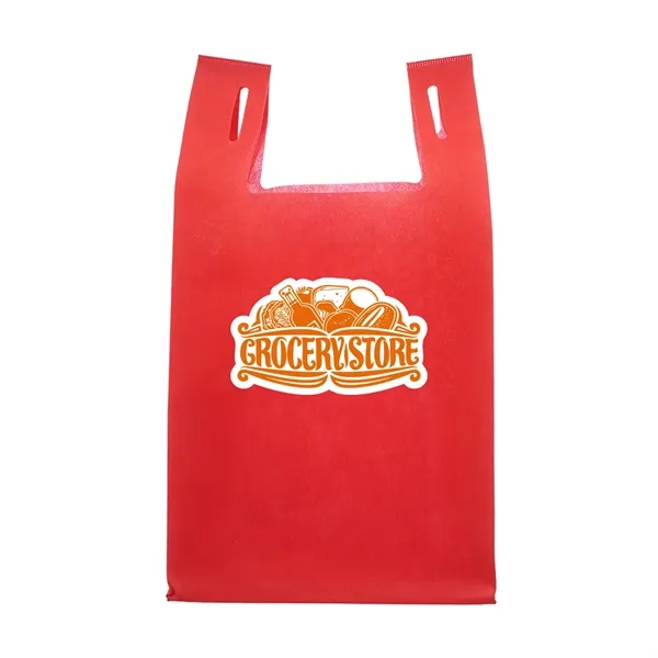 EZ-Hang Reusable Shopper Bag (2 Color Imprint) - EZ-Hang Reusable Shopper Bag (2 Color Imprint) - Image 5 of 6