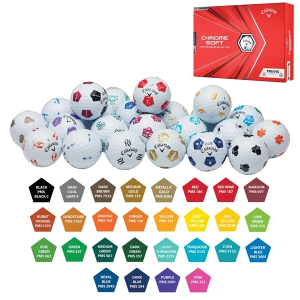 Callaway Chrome Soft Truvis Golf Ball - Callaway Chrome Soft Truvis Golf Ball - Image 0 of 0