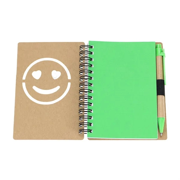 Die Cut Notebook With Pen - Die Cut Notebook With Pen - Image 6 of 6